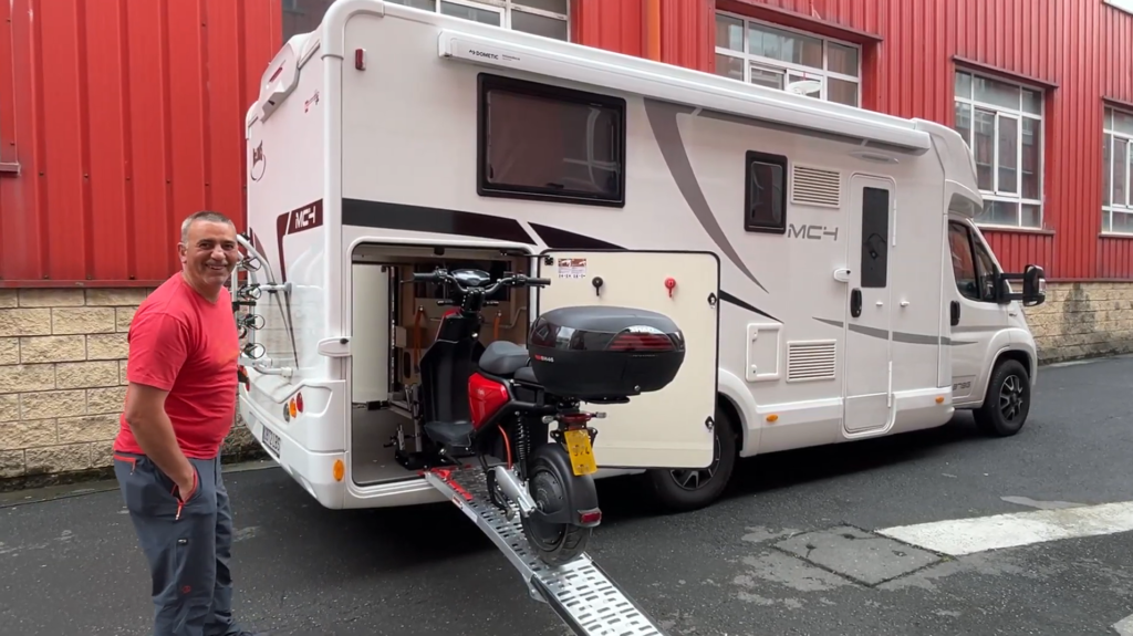 Motos eléctricas Vostok para tu autocaravana